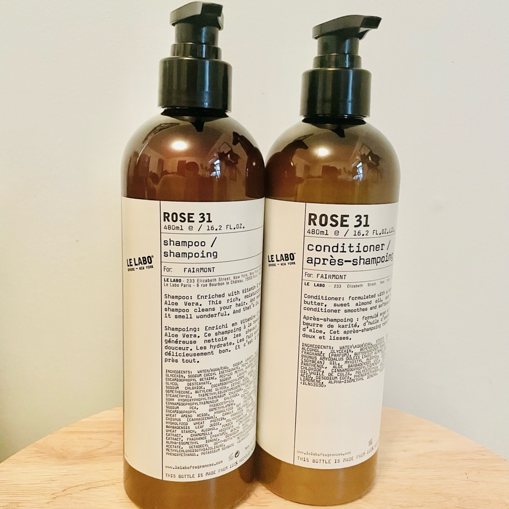 Le Labo Rose 31 Shampoo and Conditioner Set